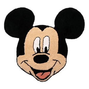 Disney Mickey Mouse Plush Fluffy Accent Rug - 4 x 3 ft Area Rug for Kids Bedr... - Picture 1 of 4