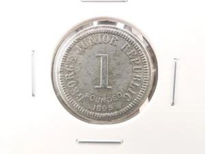 1900 Freeville, N.Y. George Junior Republic 1¢ Prison Token GJR-1 SP4933 - Picture 1 of 2