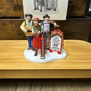 Estatuilla de Navidad de cerámica Dept 56 Grand Ole Opry Carolers 54867 Snow Village - Imagen 1 de 14