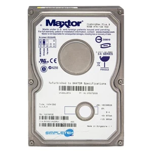 Maxtor Diamondmax Plus 9 6y080l0422601 80gb Ide Pata 3,5 " Eide wi-Fi - Picture 1 of 6