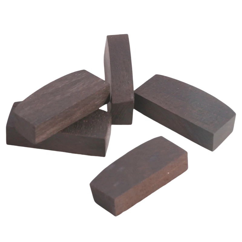 Высококачественная гайка альта из черного дерева для деталей скрипки 4/4 — 8 штук - Изображение 1 из 1