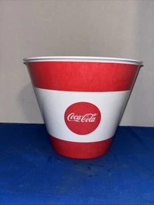 Coca Cola Plastic Pail Bucket Ice Bucket - Picture 1 of 8