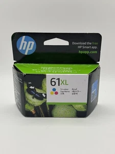 Fabrycznie nowy 61XL Trójkolorowy oryginalny wkład atramentowy do drukarki HP Exp 01/2026 - Zdjęcie 1 z 4