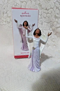 HALLMARK KEEPSAKE ORNAMENT "BEAUTIFUL ANGEL" 2013 - Picture 1 of 2