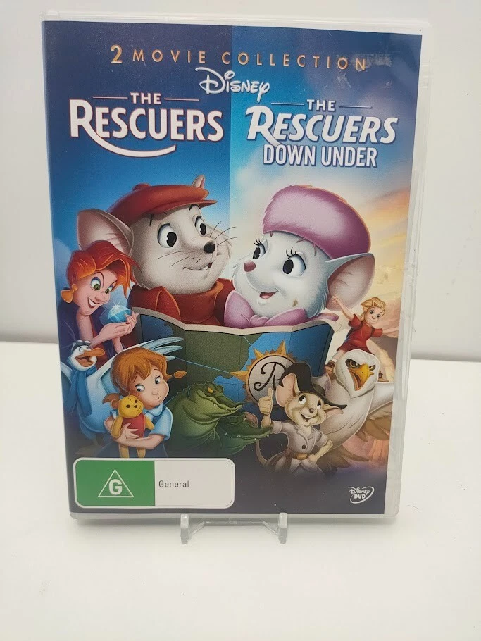 The Rescuers / The Rescuers Down Under (DVD, Disney Double Feature, OOP) - image 1 of 1