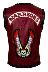 Handmade The Warriors Leather Vest Collection for Men and Women - Picture 1 of 45