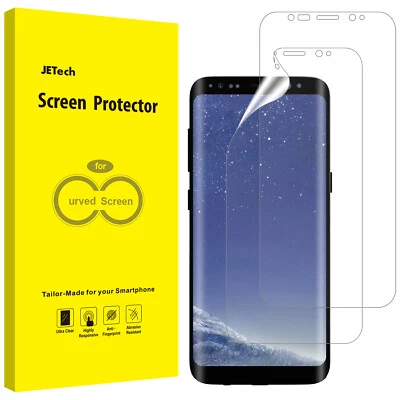 JETech Screen Protector for Samsung Galaxy S8, TPU Ultra HD Film, 2-Pack - Image 1 of 4