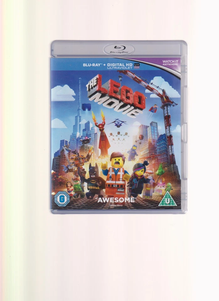 The Lego Movie Blu Ray NEAR MINT CONDITION UK TRUSTED SELLER - Image 1 of 1