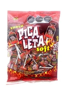 Piruletas masticables picantes Canels Picaletas suaves/canels 40 un. 300g/10.6oz - Imagen 1 de 2