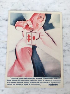 OLD FLYER WOMAN FIGHT AGAINST TUBERCULOSIS BUNDLE FASCISM OLD FLYER - Picture 1 of 2