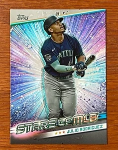 Julio Rodriguez 2024 Topps Series 1 Stars Of MLB #SMLB-16 Seattle Mariners - Picture 1 of 2