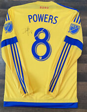 Autographed/Signed Dillon Powers Colorado Rapids Game-worn Jersey