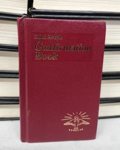 Saint Joseph Confirmation Book 1986 Small Hardcover Illustrations - Picture 1 of 6