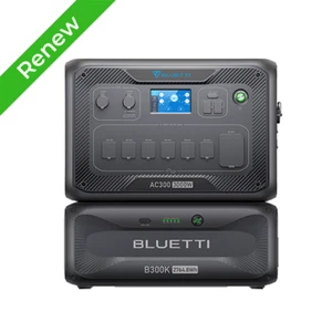 BLUETTI AC300+B300K 3000W 2764.8Wh Power Station Power Supply Off-grid Back-up - Picture 1 of 12