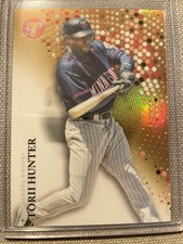 2022 Topps Pristine Torii Hunter Gold /50 Minnesota Twins