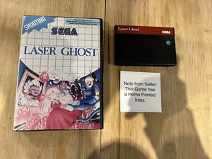 Laser Ghost - SEGA Master System - La incrustación está impresa en casa - Probado Pal - Imagen 1 de 4