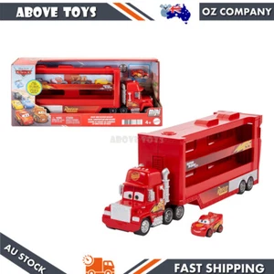 Hot Wheels Disney Pixar Cars Mack Mini Racers Transporter & 1 Mini Car Toy Model - Picture 1 of 5