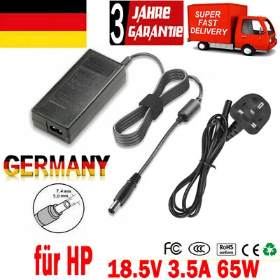 65W Ladegerät für HP Probook 450 640 650 G1,4530s 4540s 6460b 6570b Adapter DE - Bild 1 von 4