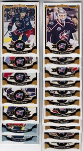15/16 OPC Columbus Blue Jackets 18 card lot incl. RCs - Bobrovsky + - Picture 1 of 2