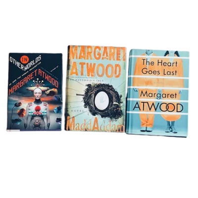 MARGARET ATWOOD'S In Other Worlds/ Madd Addam/ The Heart Goes Last (3 Book Lot) - Image 1 of 4