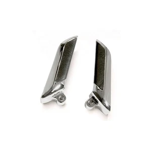 C5ZZ-6522600-1L Scott Drake 1965-66 Inside Door Handle (Deluxe, leather, pair) - Picture 1 of 1