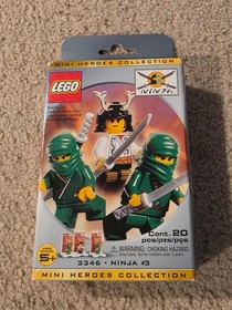 Lego 3346 Green Ninja #3 Mini Heros Collection