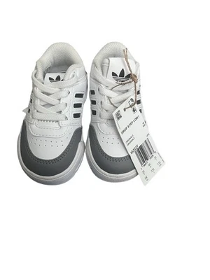 Zapatillas Adidas Niños Drop Step Low I Gris y Blanco Niño Pequeño. Talla: 5K. Caja nueva con etiquetas Foto 1 de 4