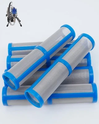 LUCKXUANYUAN Pump Manifold Filter 6Pcs 100 Mesh 246382 Short Type Compatible w/Graco 390-595