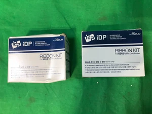 (2) NEW IDP Ribbon Kit SOLID series FOR 510,310,&210 SERIES CARD PRINTERS* - Picture 1 of 3