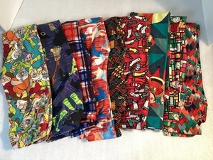 Lularoe Leggings Lot Of 9 Girls L/XL Christmas/ Halloween/ Disney - Picture 1 of 15