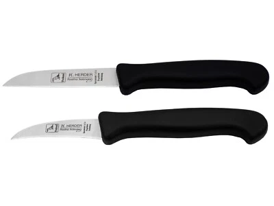 2 Küchenmesser Solingen Set Schälmesser Obstmesser Gemüsemesser Messerset scharf - Bild 1 von 4