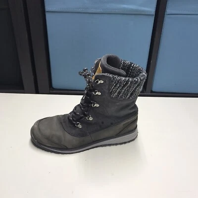 Salomon Hime Mid LTR Mujer WP Botas de Nieve de Invierno Aisladas Talla 8 Verde Gris Foto 1 de 4