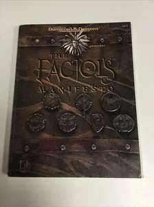 The Factols Manifesto 2611 1995 Beach Dungeons & Dragons - Picture 1 of 10