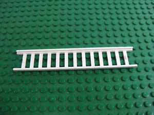 1990s LEGO White Ladder 14x2x1/2 w/13 Steps 4 3/8" L. 6571 6340 6464 6554 #4207 - Picture 1 of 1