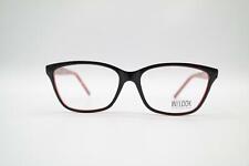 Look 0417 Black Red Oval Glasses Frames Eyeglasses New