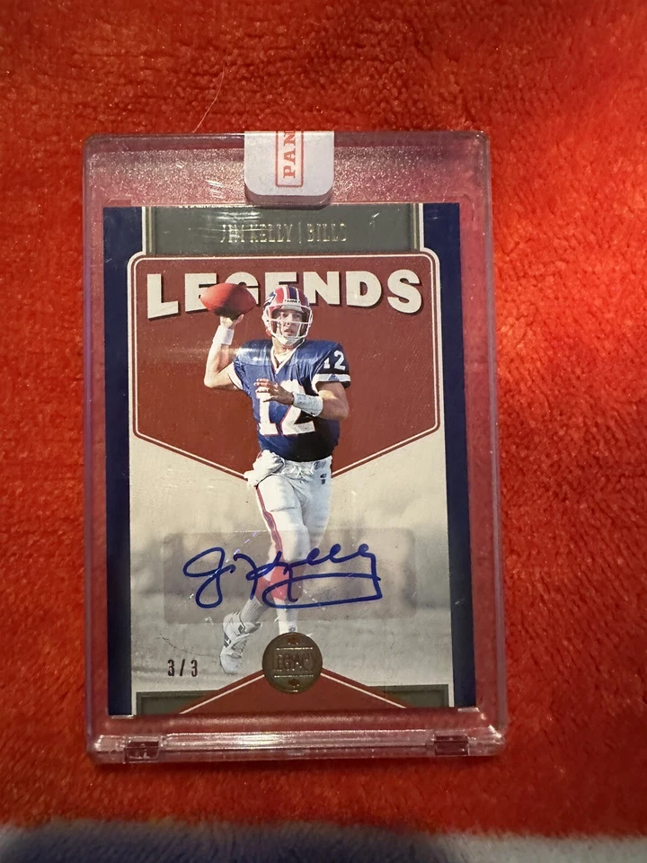 Jim Kelly Legends Legacy Card /3 - Image 1 of 2