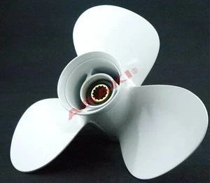 For YAMAHA Outboard 30-60 HP C40TLRB Propeller hélice 663-45956-01-EL 3X12 1/4X9 - Picture 1 of 3