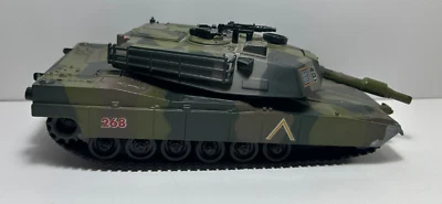 AS-IS NewRay M1A1 Tank- 1/32 Diecast &Plastic 1999 Vintage Battery Operated READ - Image 1 of 4