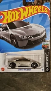 2023 Hot Wheels Silver BMW i 8 Roadster HW Roadsters #156 - Picture 1 of 4