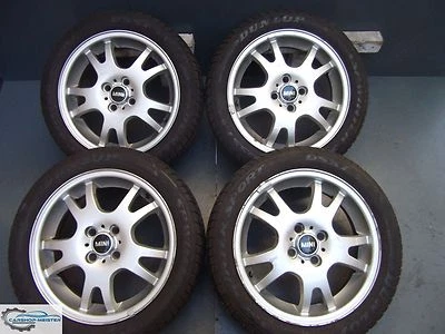 Original Mini One D Cooper R50 DUNLOP NEU Alufelgen Winterreifen 175 60 r16 82H - Bild 1 von 4