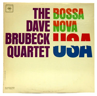 Dave Brubeck Quartet "Bossa Nova U.S.A."   1963  MONO  Columbia CL 1998 - 12" LP — 第 1/4 张图片