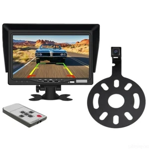 7" Monitor Rear View Backup Camera Spare Tire Bracket For Jeep Wrangler 2007-18 - Picture 1 of 24