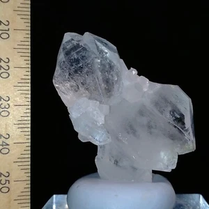 Faden Quartz Âme crystal cluster natural tabular mineral specimen 102ct - Bild 1 von 6