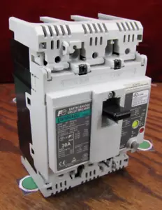 Fuji Electric EW50RAGU-3P030 Disyuntor de Fuga a Tierra 3 Polos, 30A, 100-440v - Imagen 1 de 6