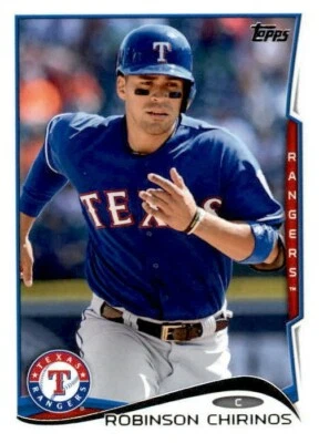 Robinson Chirinos 2014 Topps Update Card #US-193 - Image 1 of 2