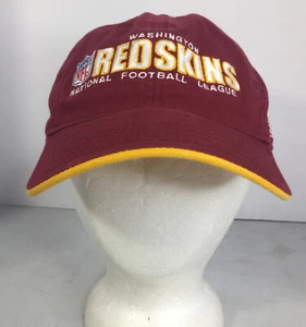 De colección Reebok Washington Redskins NFL Sombrero Granate Hebilla Correa Gorra - Imagen 1 de 10