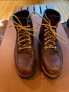 Red Wing Heritage Men's Roughneck Lace Up Boot Style No. 8146 - factory seconds
