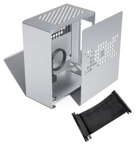 ZZAW A1 Aluminiumlegierung Mini ITX Tischgehäuse Computer Zubehör Micro Größe DE - Bild 1 von 10