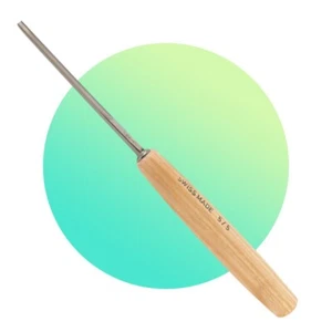 Cincel para tallar madera gubia recta flecha barrido 5/3 mm - 5/3 - Imagen 1 de 4