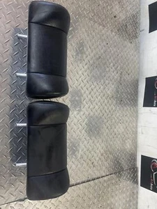 2003-2006 Infiniti G35 Sedan Rear Black Leather Headrest Head Rest Oem Tested - Picture 1 of 16